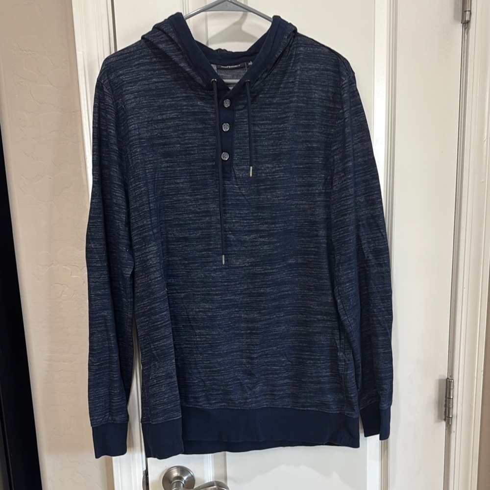Marc Anthony Navy Blue Hoodie / D44
